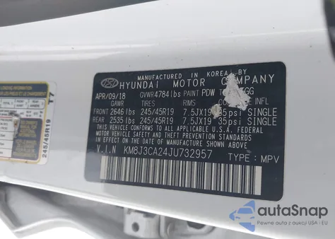 2018 Hyundai Tucson Value из США, поврежденный, VIN KM8J3CA24JU732957